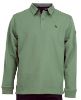 Image de Sweat shirt col polo M VERT MOUSSE