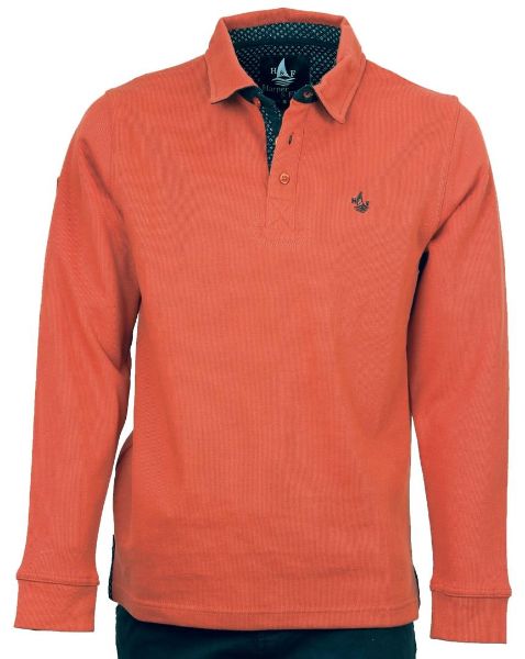 Image de Sweat shirt col polo S ROUILLE