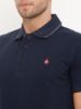 Image de Polo uni coton piqué 3 XL MARINE/ CORAIL