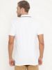 Image de Polo uni coton piqué M BLANC