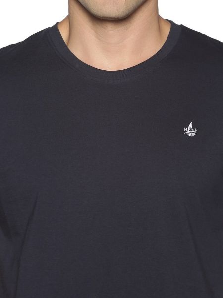 Image de T shirt coton bio-wash col rond S MARINE