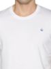 Image de T shirt coton bio-wash col rond M BLANC