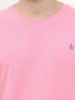 Image de T shirt coton bio-wash col rond XL ROSE