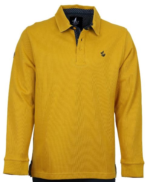 Image de Sweat shirt col polo XL SAFRAN