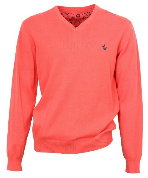 Image de Pull coton col V S CORAIL