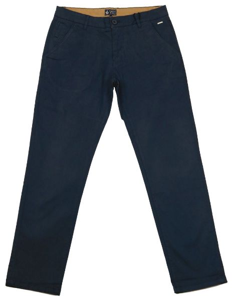 Image de Pantalon coton - élasthane 38 MARINE