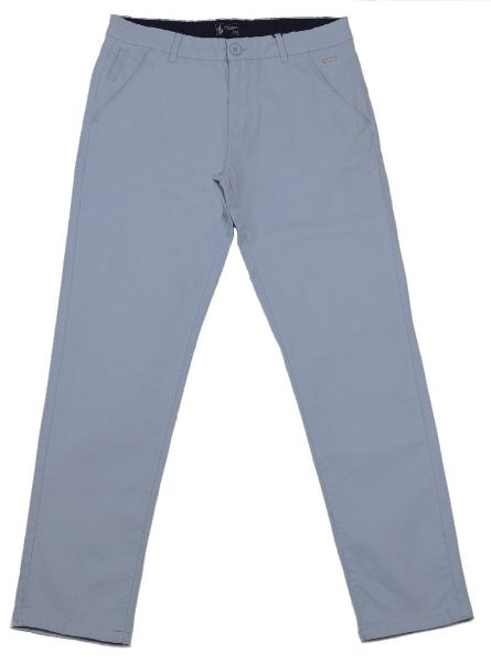 Image de Pantalon coton - élasthane 38 ARDOISE