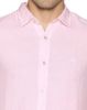 Image de Chemise lin unie 3 XL ROSE