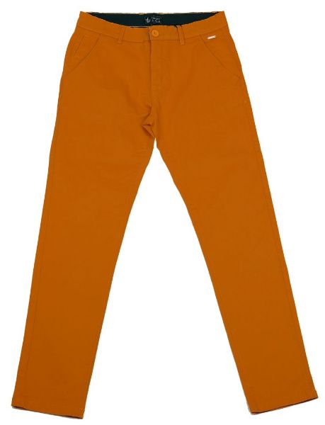 Image de Pantalon coton - élasthane 38 COGNAC