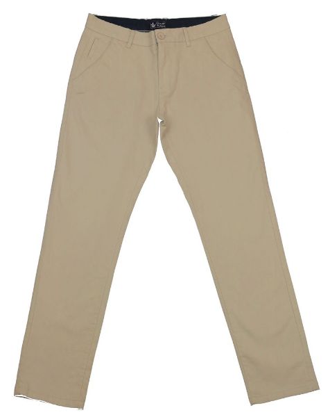 Image de Pantalon coton - élasthane 44 BEIGE