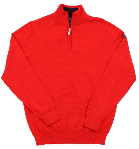 Image de Pull col camionneur toucher cachemire 4 XL ROUGE