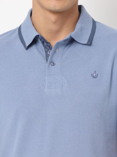 Image de Polo uni coton piqué XL ARDOISE