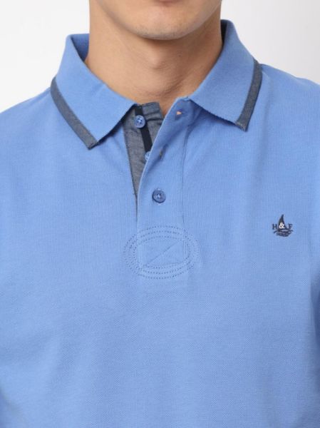 Image de Polo uni coton piqué XL LAVANDE