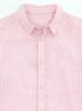 Image de Chemise lin manches longues rayée XL ROSE