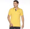 Image de Polo uni coton piqué S BANANE