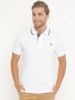 Image de Polo uni coton piqué M BLANC