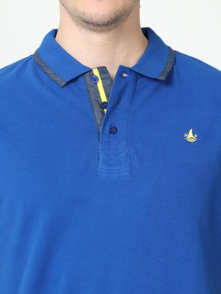 Image de Polo uni coton piqué 4 XL COBALT