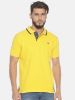 Image de Polo uni coton piqué L JAUNE