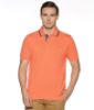 Image de Polo uni coton piqué M MANDARINE