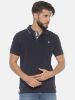 Image de Polo uni coton piqué XL MARINE/ BLANC