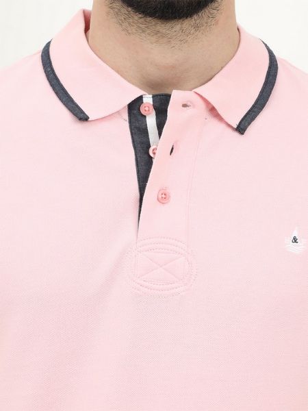 Image de Polo uni coton piqué L ROSE