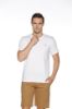 Image de T shirt coton bio-wash col rond M BLANC