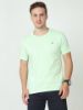 Image de T shirt coton bio-wash col rond S VERT