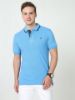 Image de Polo uni coton piqué 2 XL CIEL