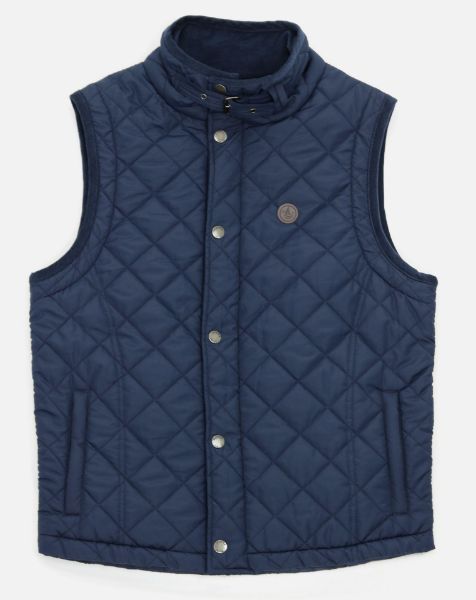 Image de Veste sans manches carreaux 2 XL BLEU NUIT