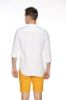 Image de Chemise lin unie col Mao 3 XL BLANC