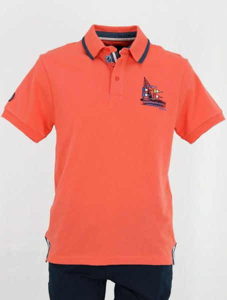 Image de Polo grandes régates 4 XL MANDARINE