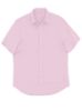 Image de Chemise lin manches courtes 2 XL ROSE