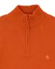 Image de Pull coton demi zip S MANDARINE