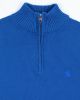 Image de Pull coton demi zip S COBALT