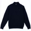 Image de Pull coton demi zip 2 XL MARINE