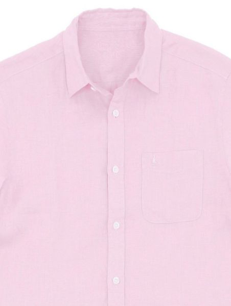 Image de Chemise lin manches courtes M ROSE