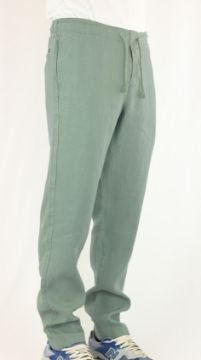 Agrandir l'image de Pantalon lin élastiqué 2 XL LAGON Image de Pantalon lin élastiqué 2 XL LAGON
