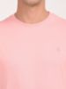 Image de T shirt coton bio-wash col rond M VIEUX ROSE