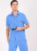 Image de Polo chemise boutonné velours éponge 4 XL LAVANDE