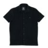 Image de Polo chemise boutonné velours éponge S MARINE