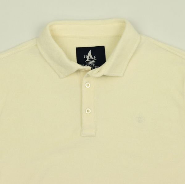 Image de Polo velours éponge uni 2 XL CREME