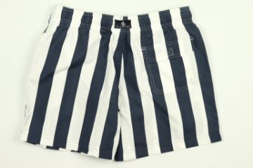 Agrandir l'image de Short de bain larges rayures 2 XL MARINE Image de Short de bain larges rayures 2 XL MARINE