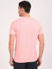 Image de T shirt coton bio-wash col rond M VIEUX ROSE