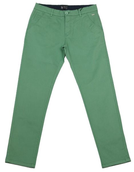 Image de Pantalon coton - élasthane 38 KAKI