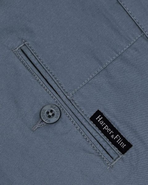 Image de Pantalon coton - élasthane 50 ARDOISE