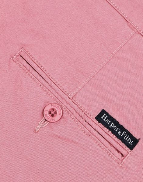 Image de Pantalon coton - élasthane 46 ROSE