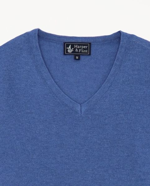 Image de Pull col V cahemire unité XL CIEL