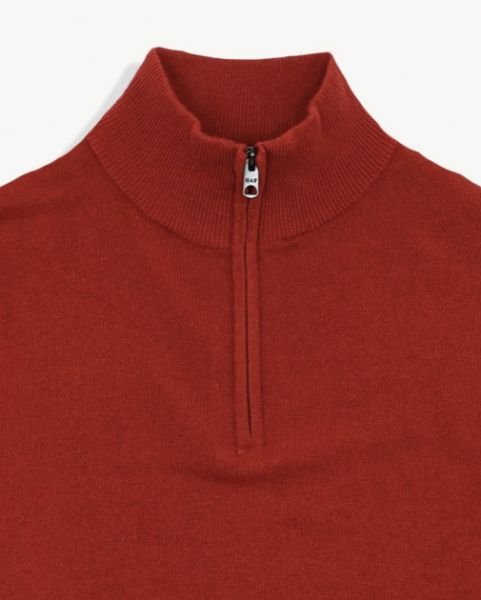 Image de Pull col camionneur cahemire unité 3 XL ROUILLE