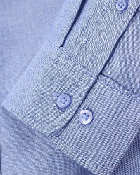 Image de Chemise regular fit Oxford unie S MARINE