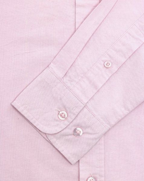 Image de Chemise regular fit Oxford unie 4 XL ROSE